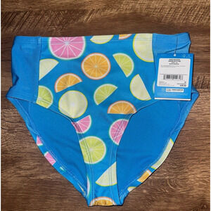 DSG HIGH WAISTED BIKINI BOTTOM GIRLS M MAIN SQUEEZE NWT MSRP $20